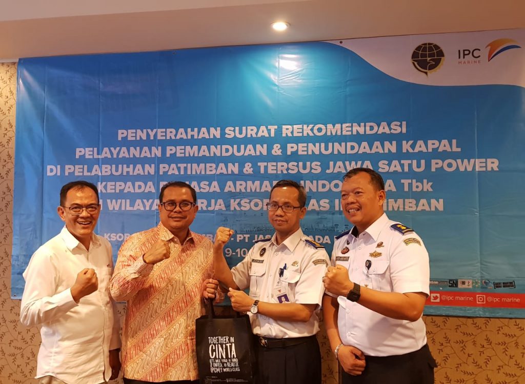 IPCM Raih Rekomendasi Pemanduan dan Penundaan Kapal di Patimban
