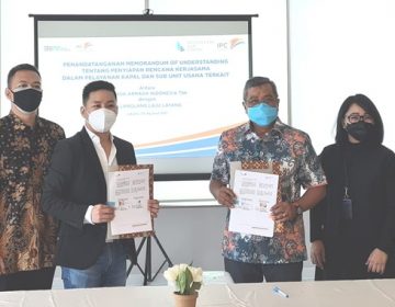 IPCM Teken Kesepakatan Kerjasama Pelayanan Kapal dengan PT Langlang Laju Layang